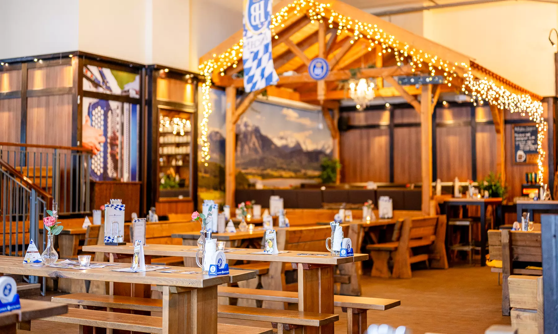 Bayerischer Familienbrunch am Sonntag mit Buffet für 2 Personen