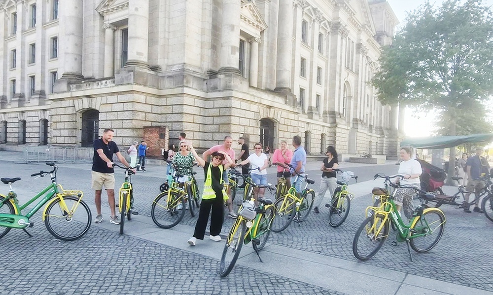 3-3,5-stündige Bike- oder E-Bike-Tour in Berlin für 4 oder 6 Personen