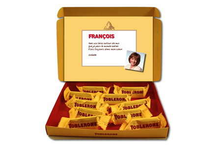 Toblerone personnalisés