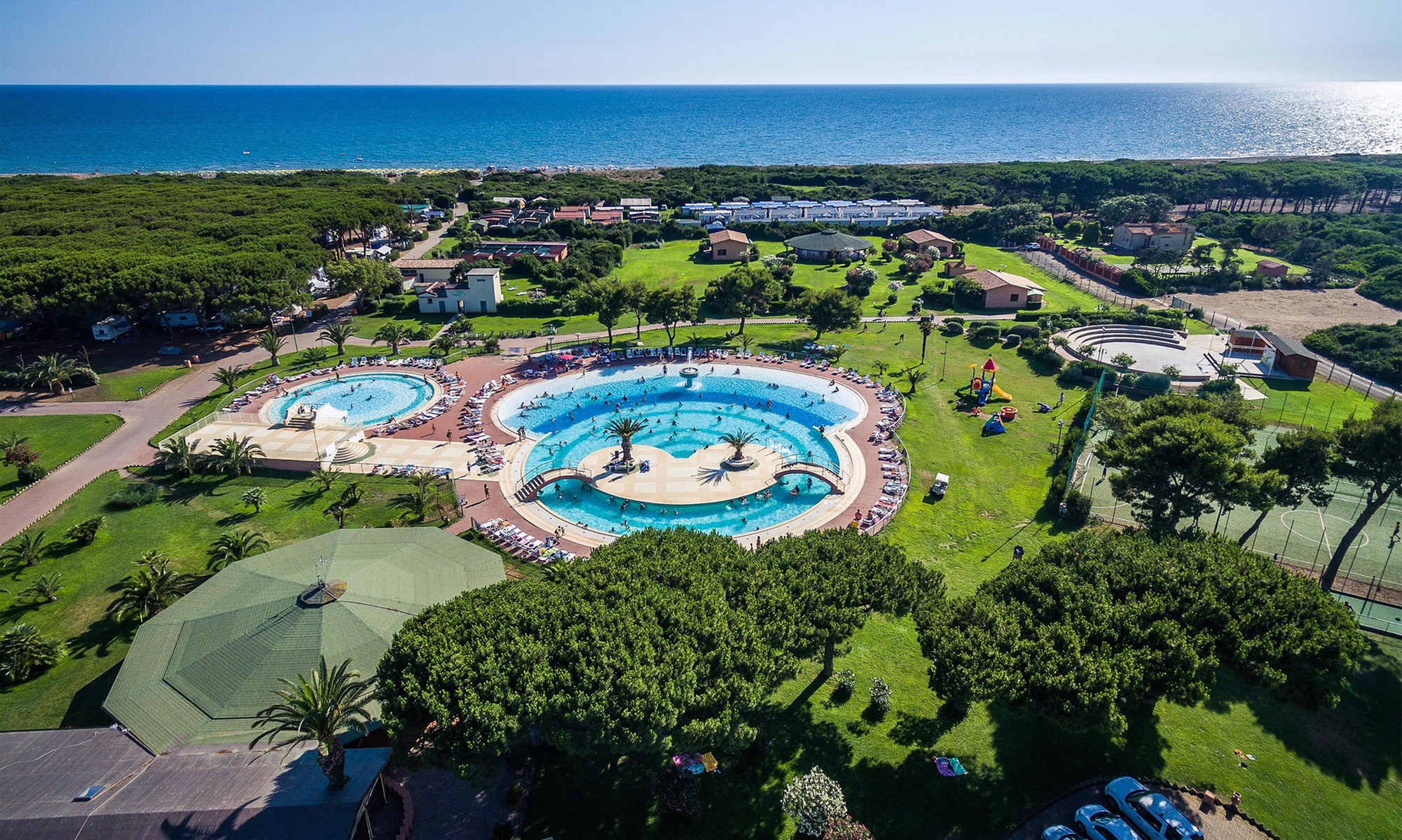 Viterbo: Villino Comfort o Superior con servizio spiaggia per 2 o 4