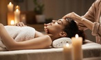 60-Min Luxury Head Spa, Hot Stone Massage and Facial for One or Two