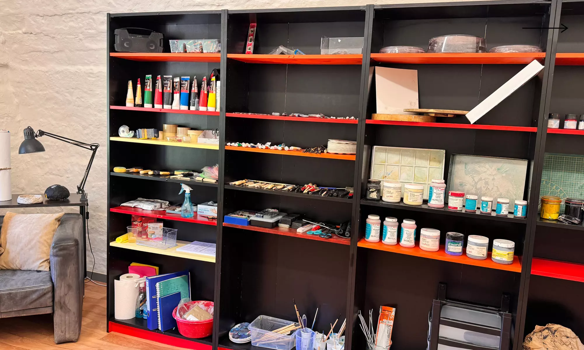 1,5 Std. Workshop: Bildhauerei, Keramik oder Malerei für 1- 6 Personen