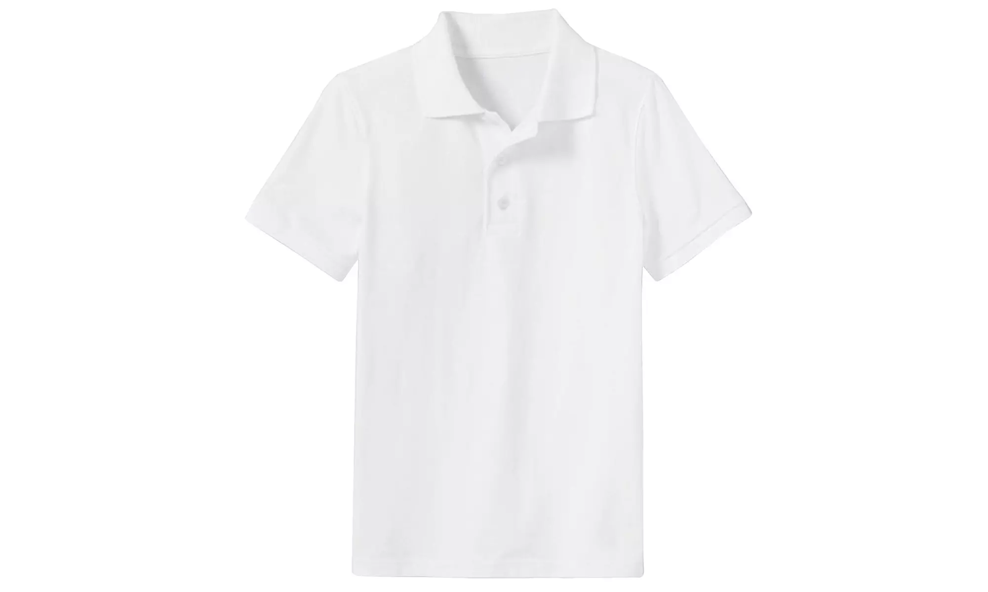 Boy's Short Sleeve School Uniform Pique Polo Shirts (Sizes, 4-20)
