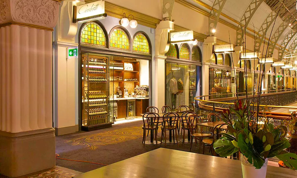Luxurious High Tea w/ Sparkling Wine at Sydney's Queen Victoria Building