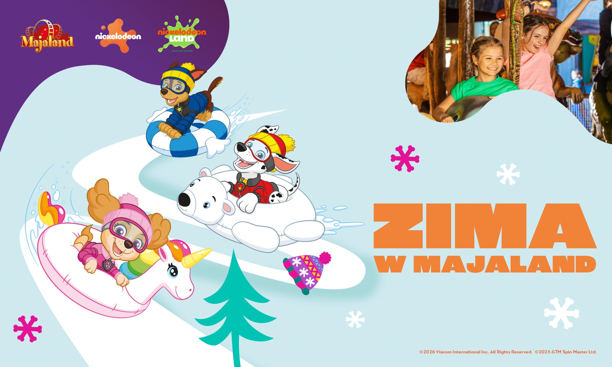 Majaland Gdańsk, Warszawa i Kownaty: całodzienny bilet dla 1 osoby