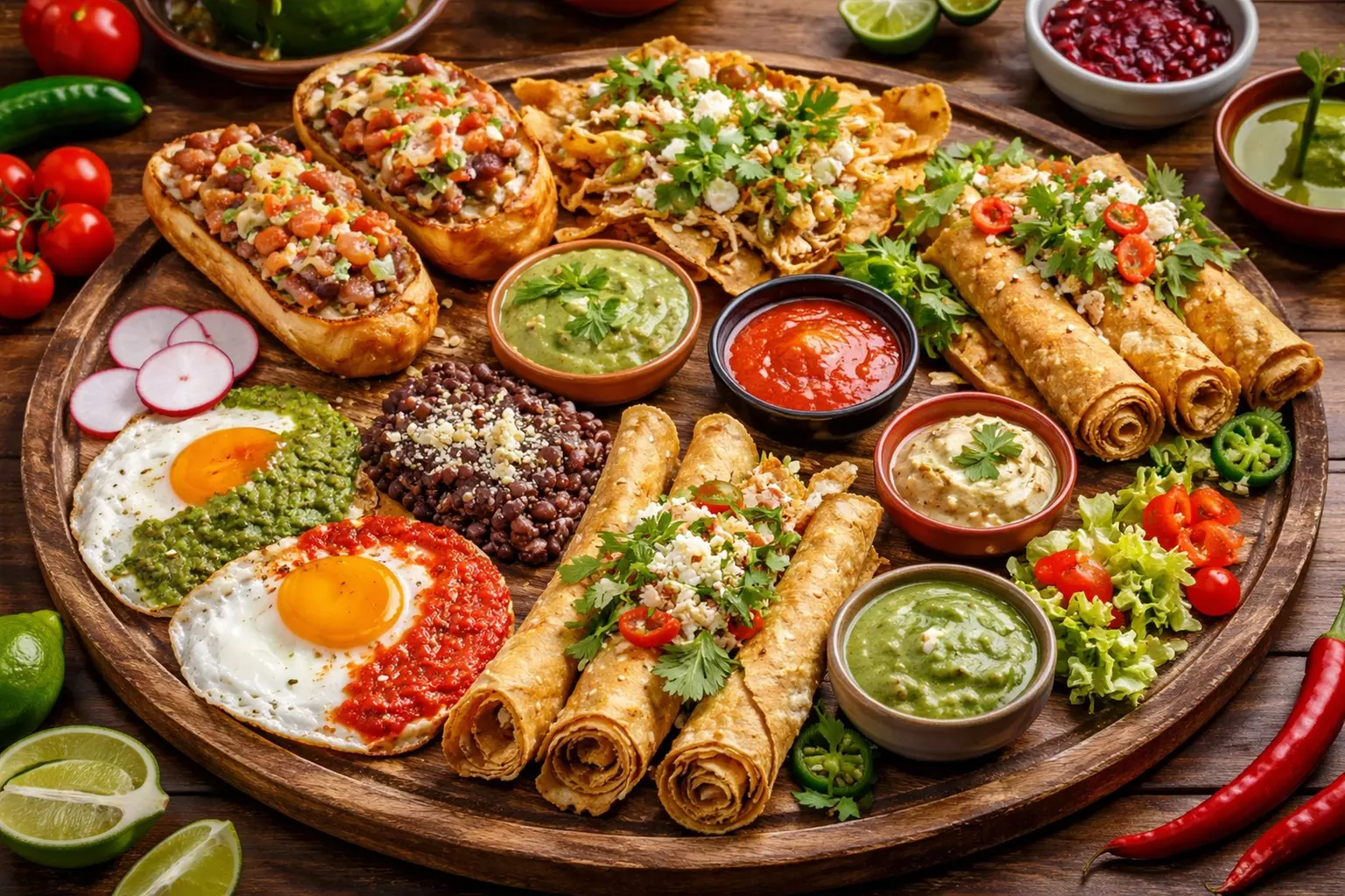 Mexikanische Garnacha-Platte