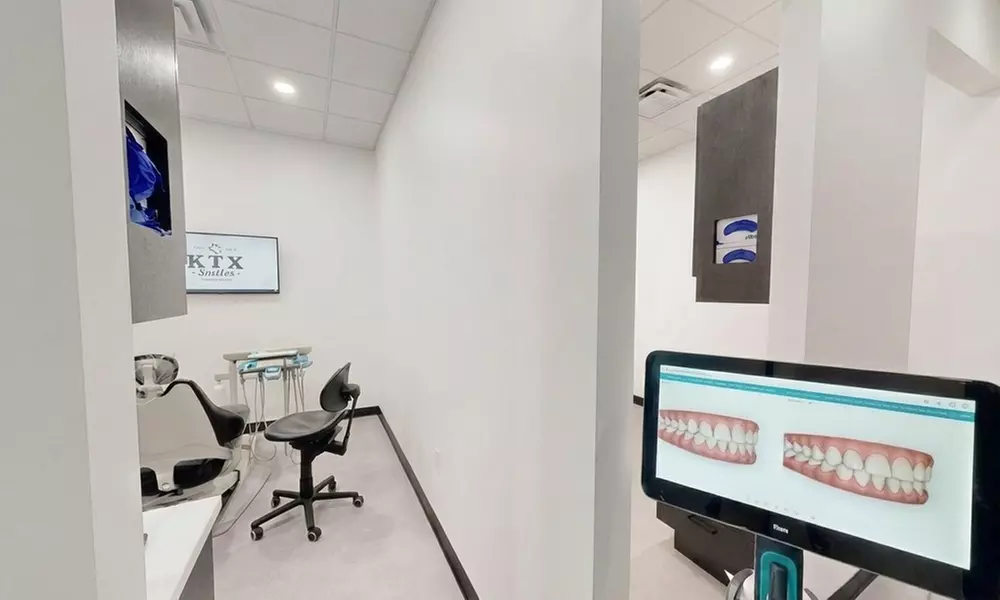 Invisible Braces Treatment with Scan Exam and Retainers Included