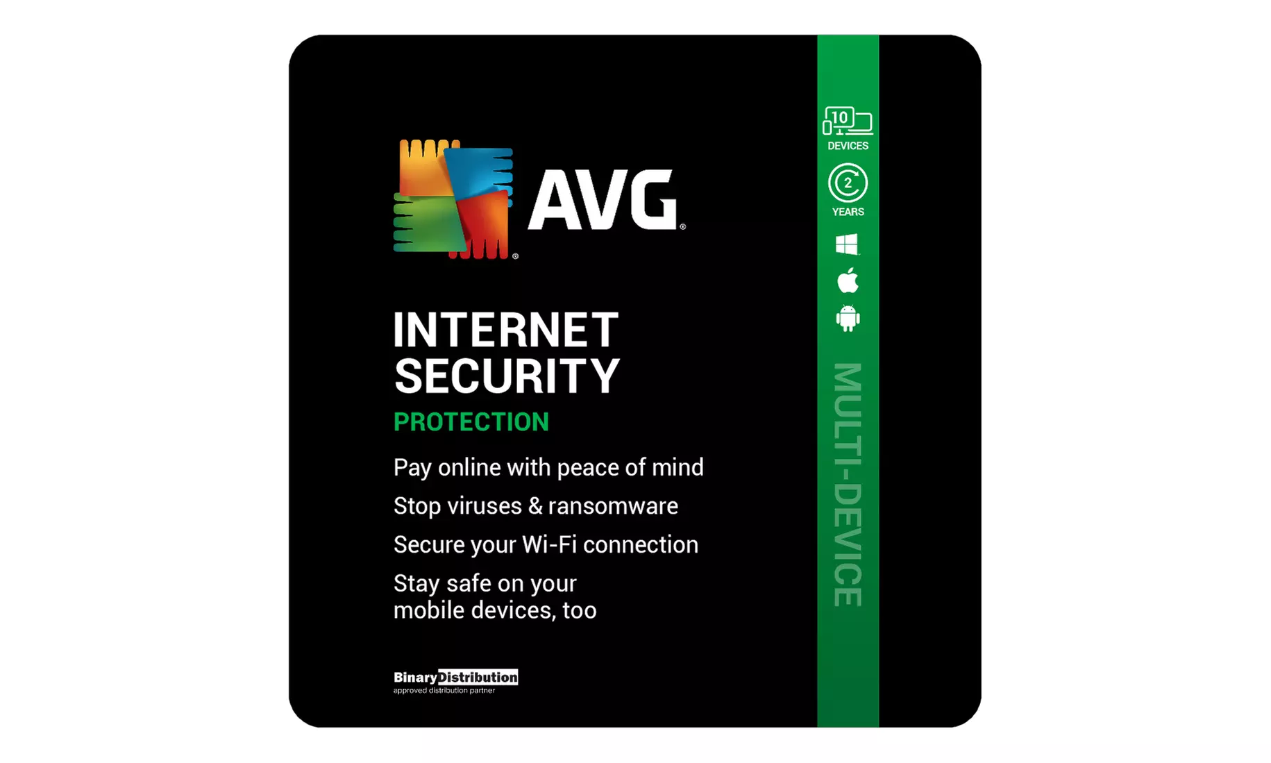 AVG Internet Security 2025 oder AVG Ultimate 2025 für 10 Geräte