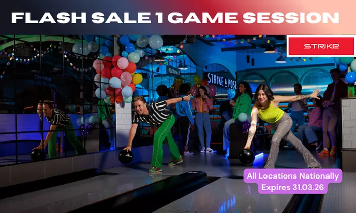 Strike Bowling Voucher Sale