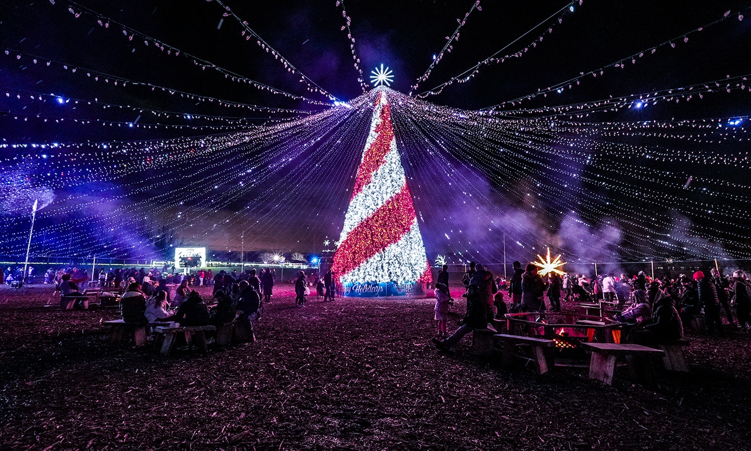 Dazzling Winter City Lights Holiday Experience & Snow-Tubing