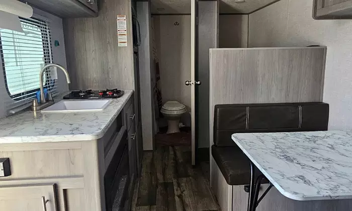 Three Day RV Trailer Rental with Camp Gear and Setup