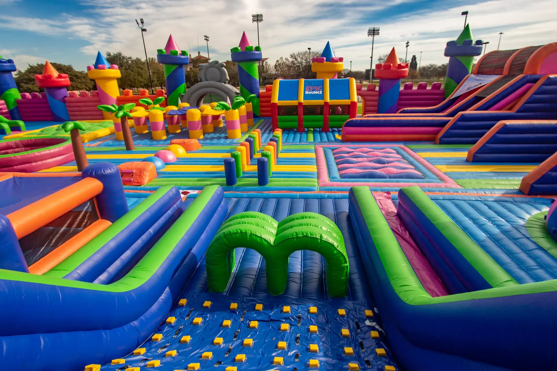 Admission to Jump and Water Fest at Victory Park August 1-3 and 8-10