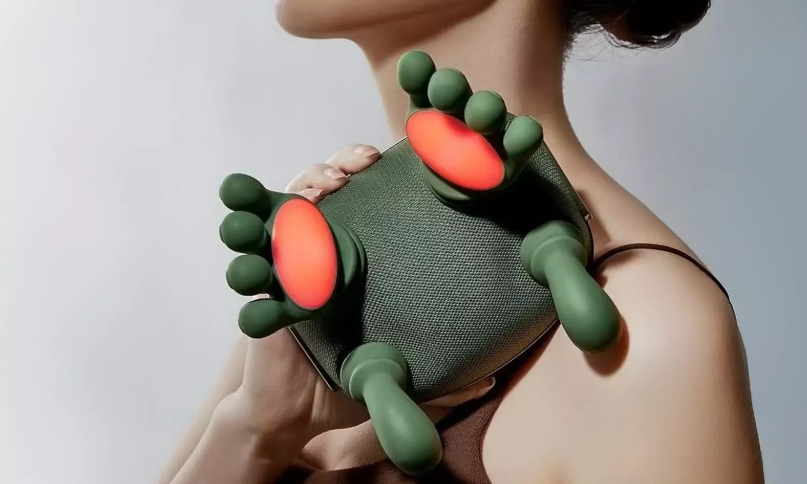 Masajeador Shiatsu para hombros y cuello Herzberg