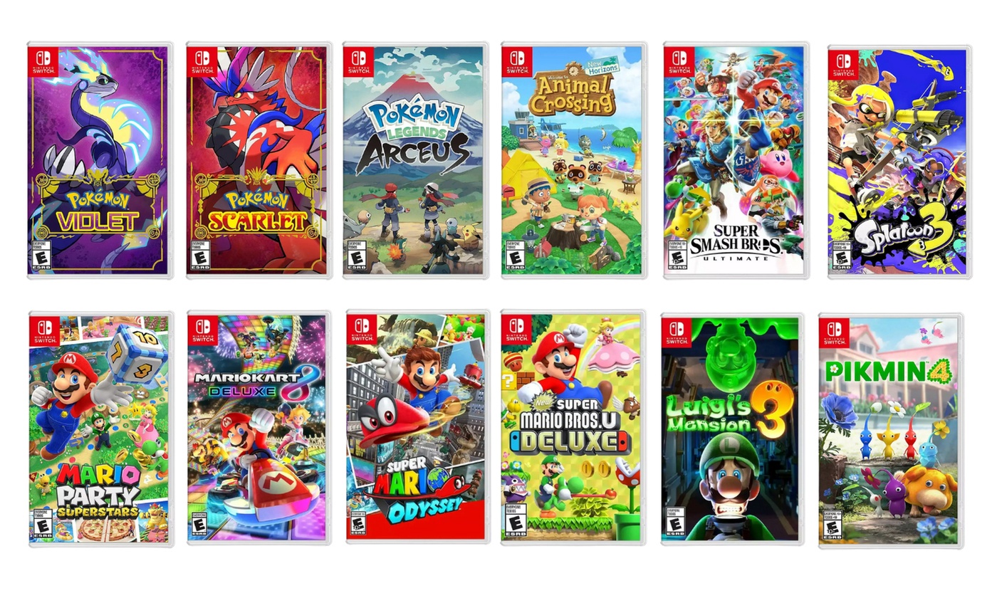 Nintendo Switch Games of Choice (US Version) - Fan Favorites & Bestsellers