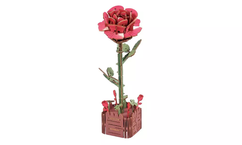 Set di puzzle di fiori in 3D