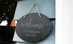 Get Your Custom Slate Outdoor Sign Delivered Easily