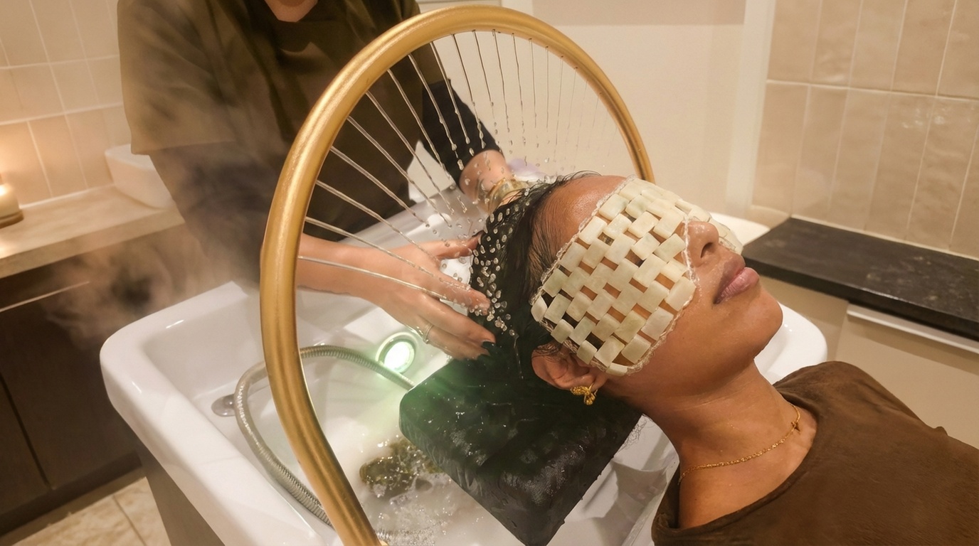 60-Min Classic Japanese Head Spa with Optional Indian Head Massage