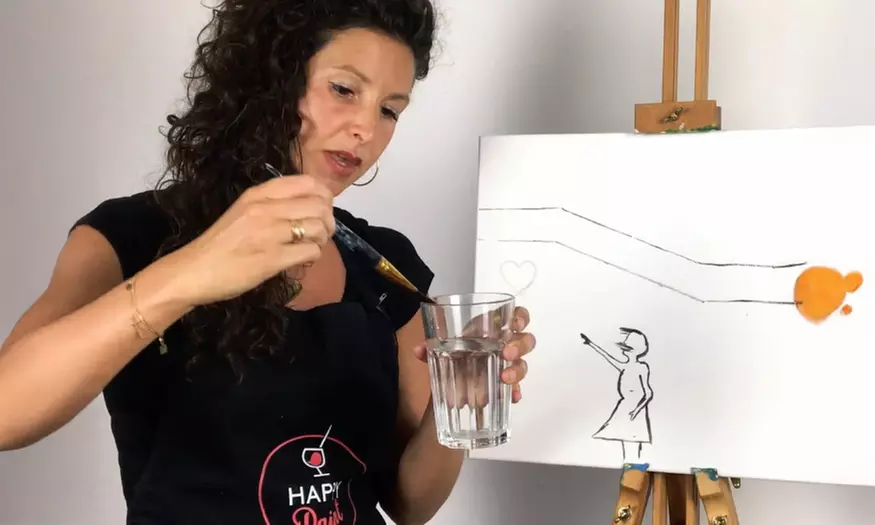 Atelier de peinture en ligne : créativité guidée avec Happy Paint