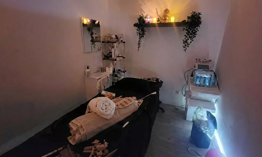 1 sesión de reflexología podal y masaje drenante de piernas para 1