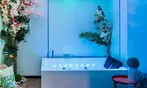 Spa privado para 2 con masaje, hidromasaje, bebida y bombones