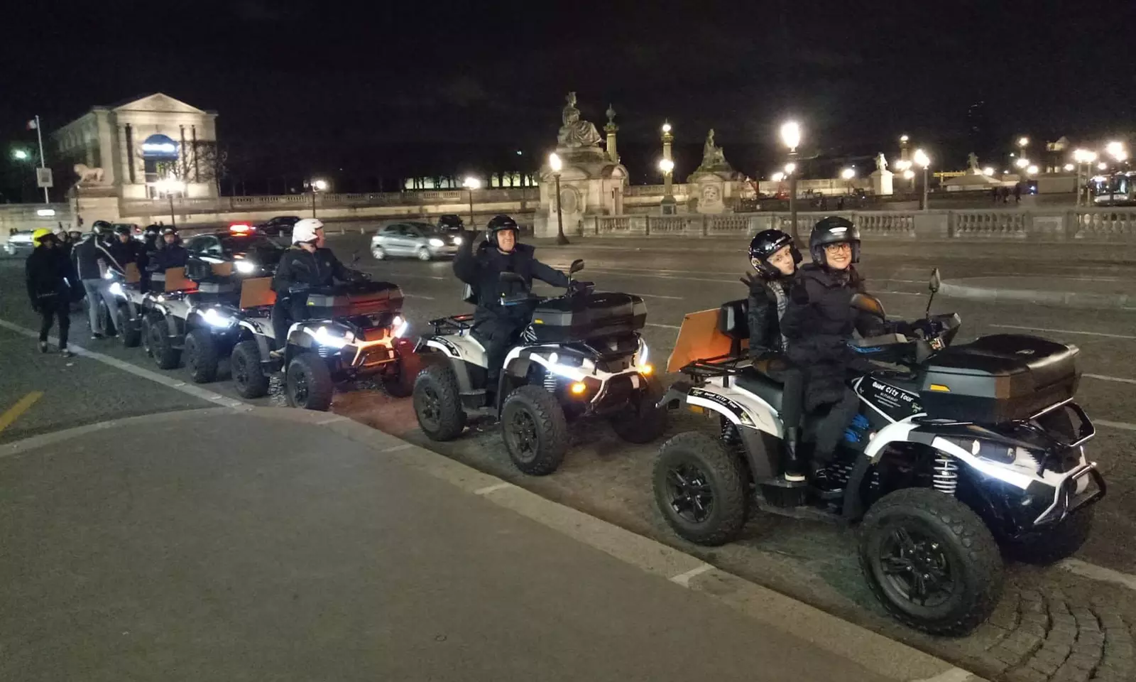 Visite de Paris en quad électrique