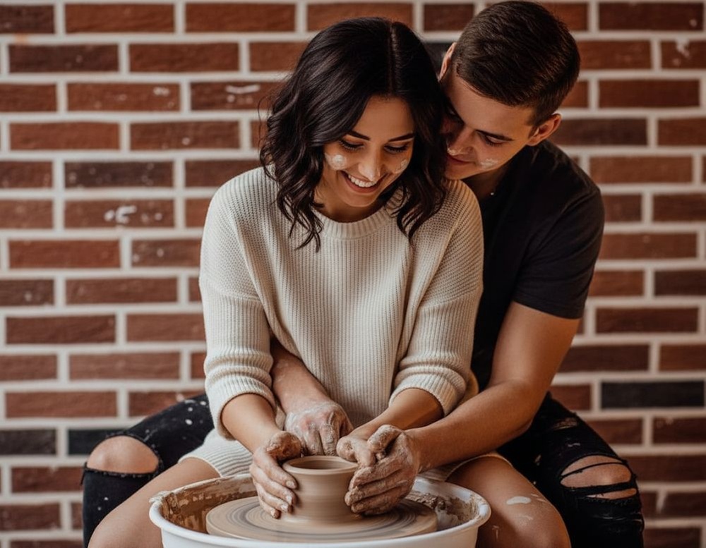 2-Hour Pottery with Optional Painting Class for 1, 2, 3 or 4 People