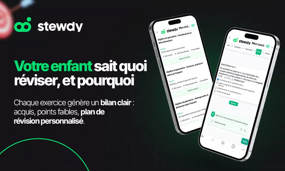 Un mois de succès scolaire avec Stewdy, le coach basé sur l'IA