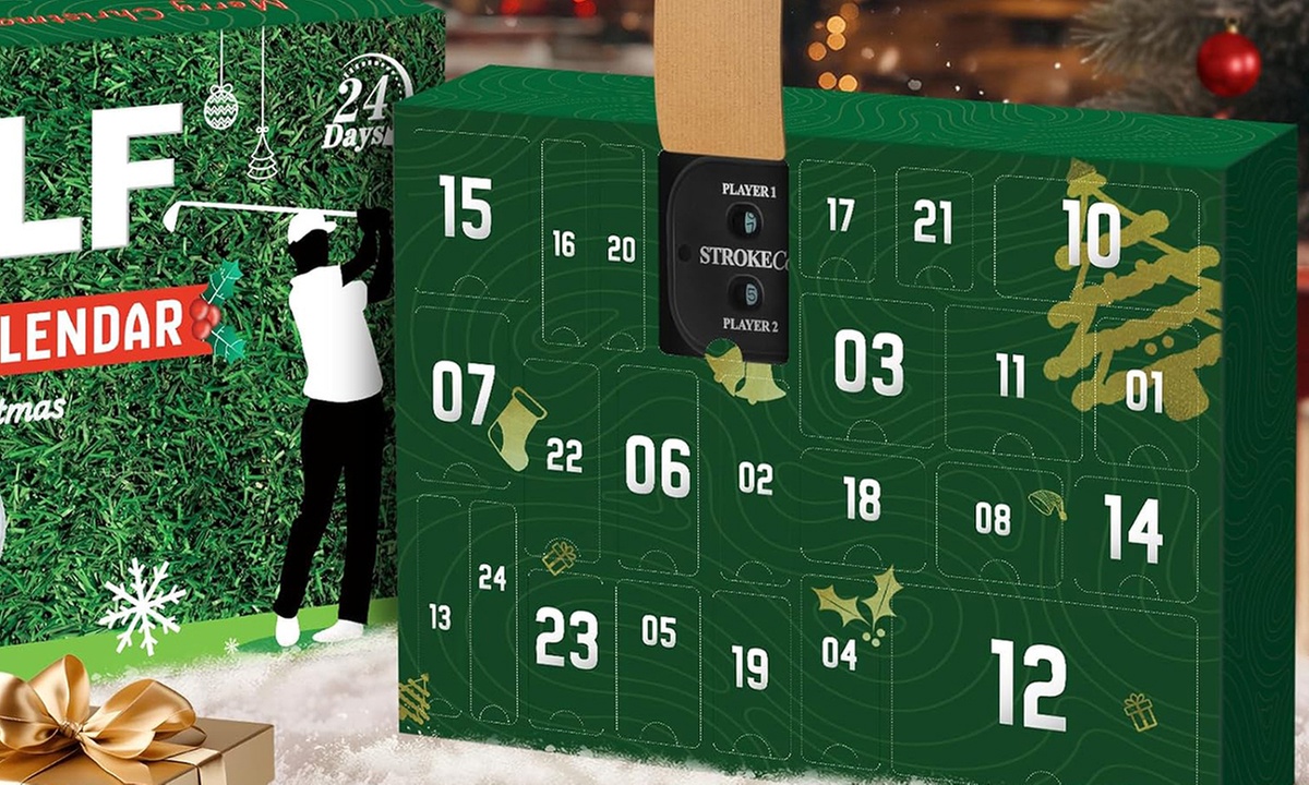 Calendrier de l'Avent spécial golf