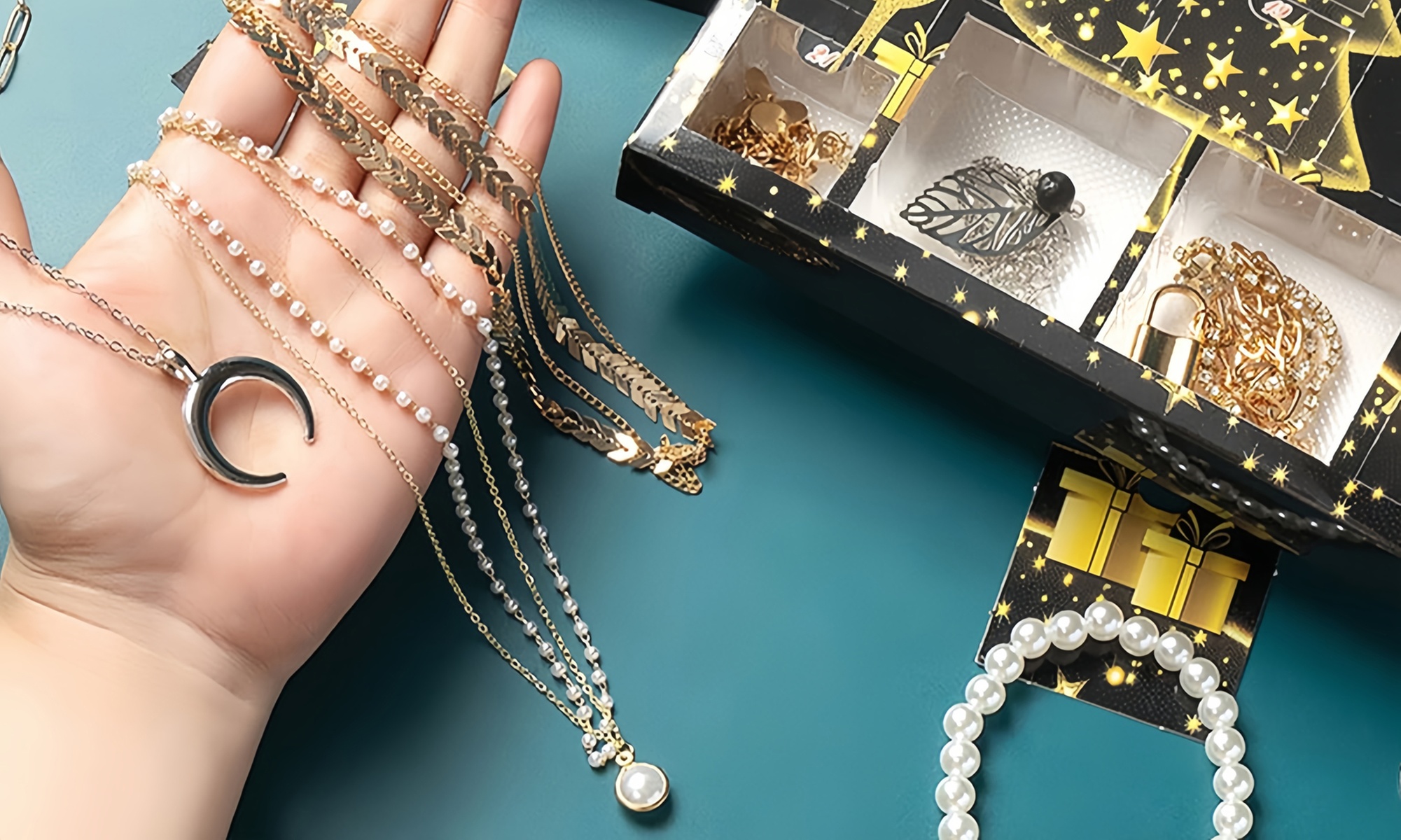 Calendrier de l'Avent avec bijoux