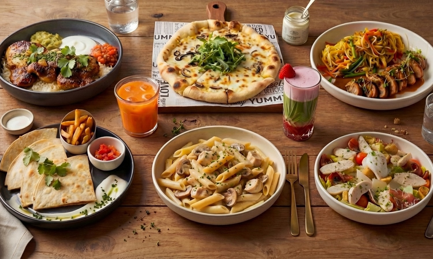 Enjoy AED 50 Towards Delicious Dine-In Dishes