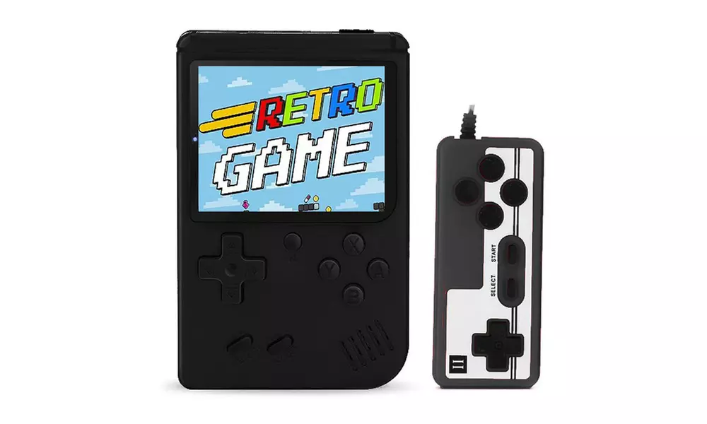 Mini Handheld Game Consoles with 400 Classic FC Games for Kid Children