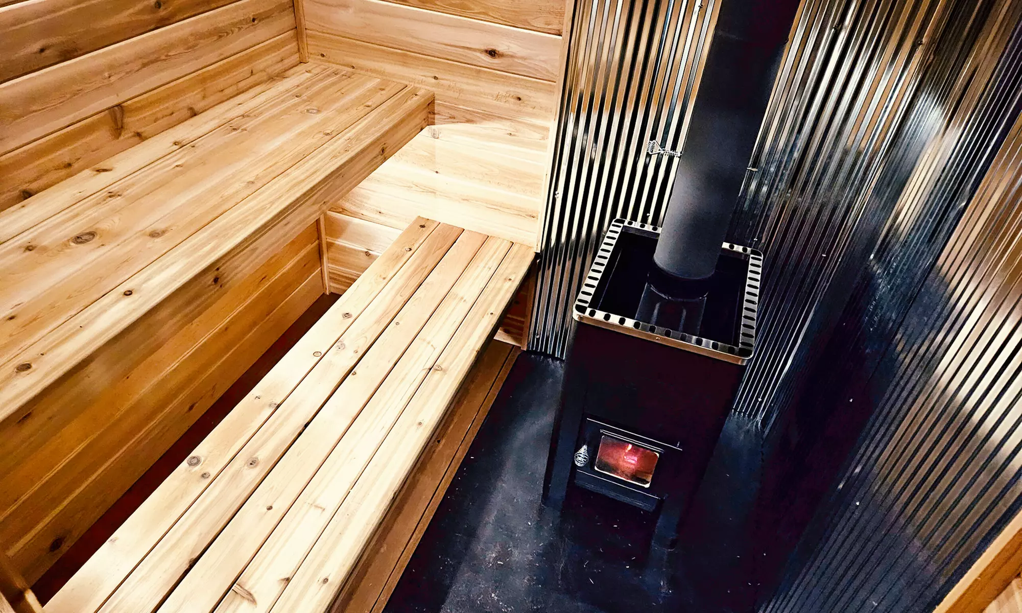 Up to 4 Days With Mobile Sauna with 1/2 Complimentary Bundle Of Wood