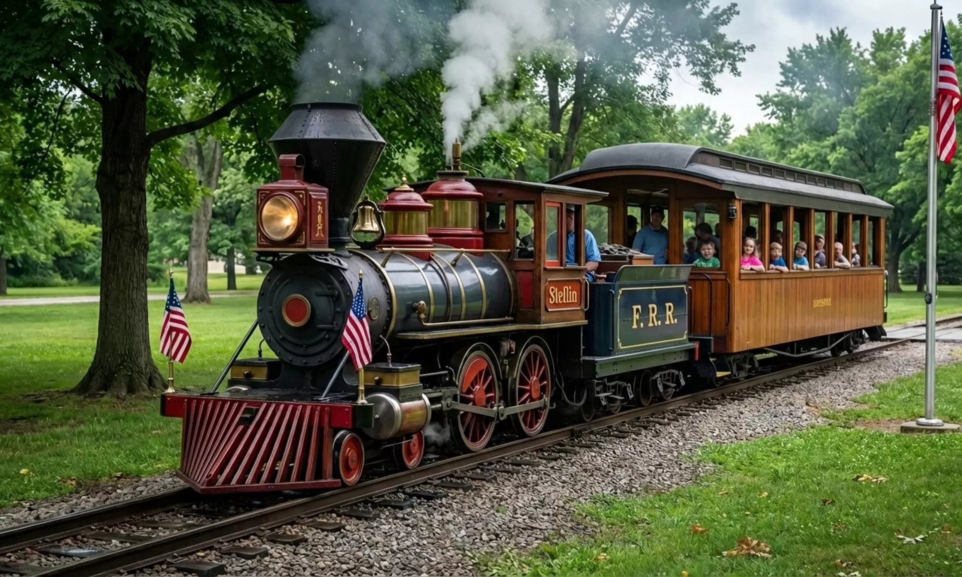 Immersive Village and Train Ride Admission to Boothbay Railway Village