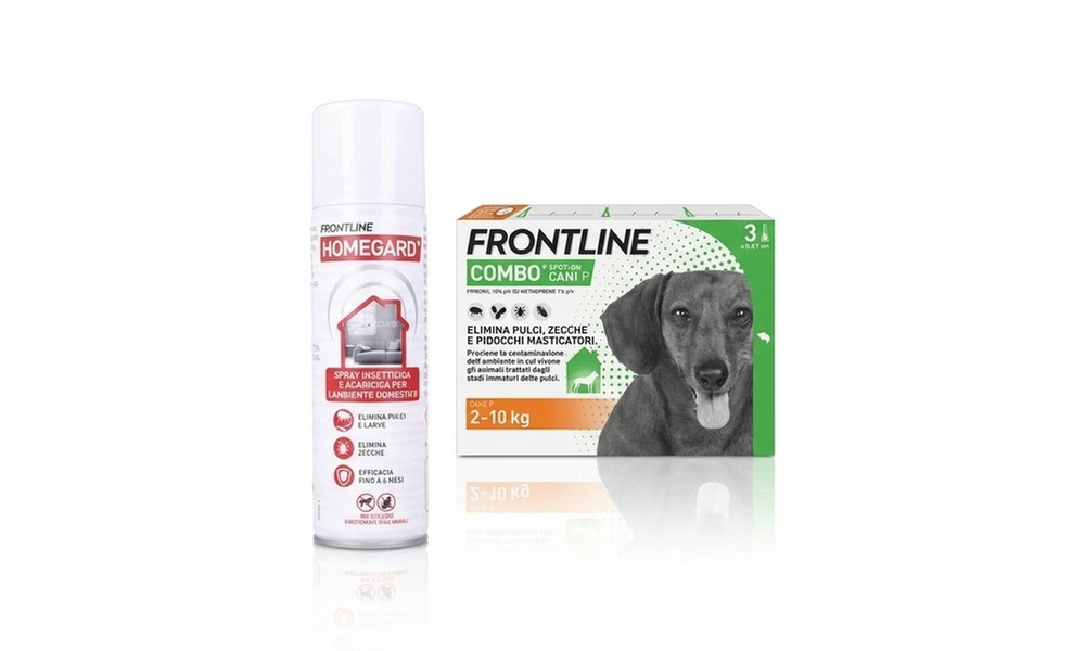 Spray contro le pulci per cani Frontaline Combo®
