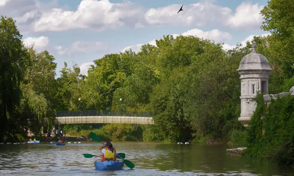 Tour guiado en kayak de 2,5 h por el Tajo para pareja o grupo