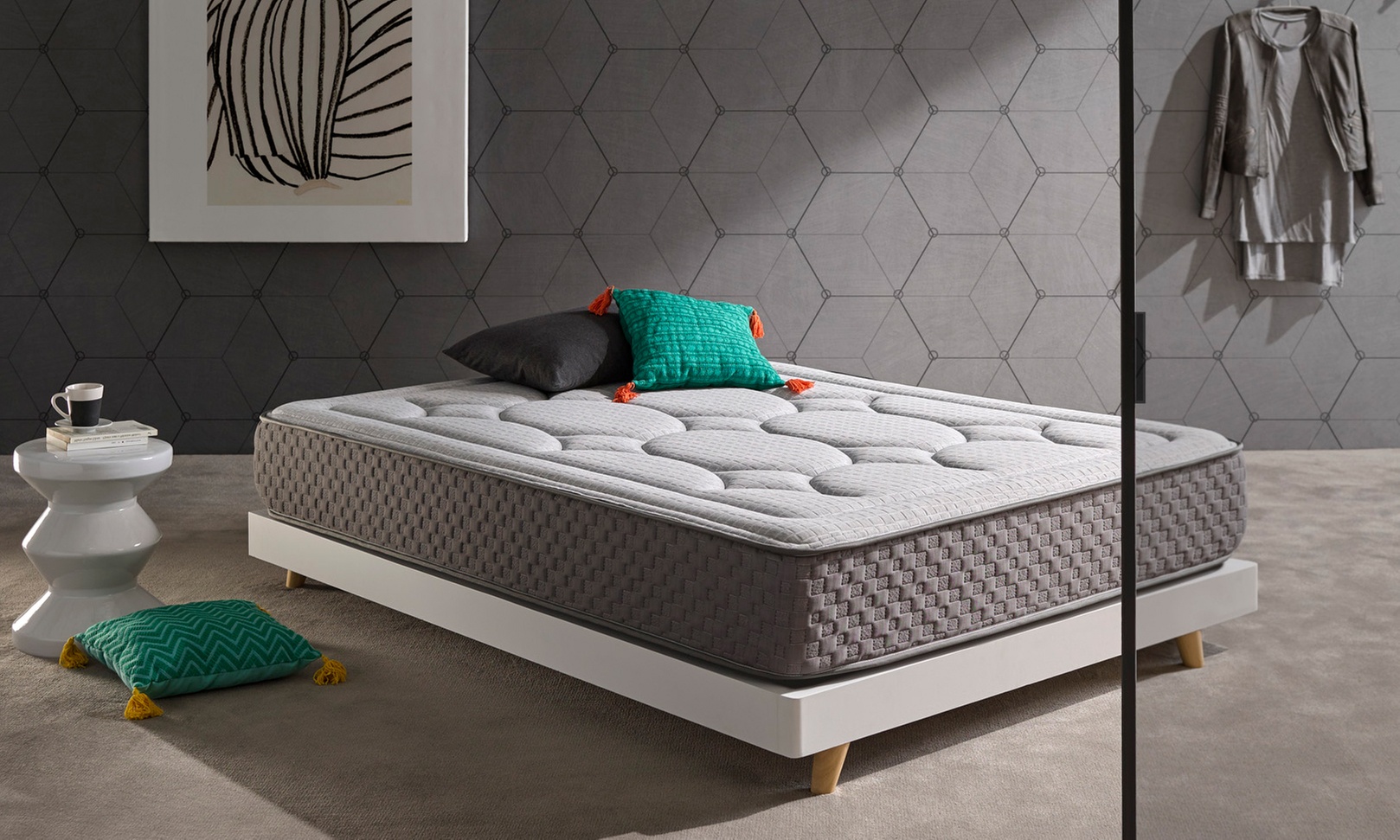 Colchón viscoelástico Palazzo Grafeno