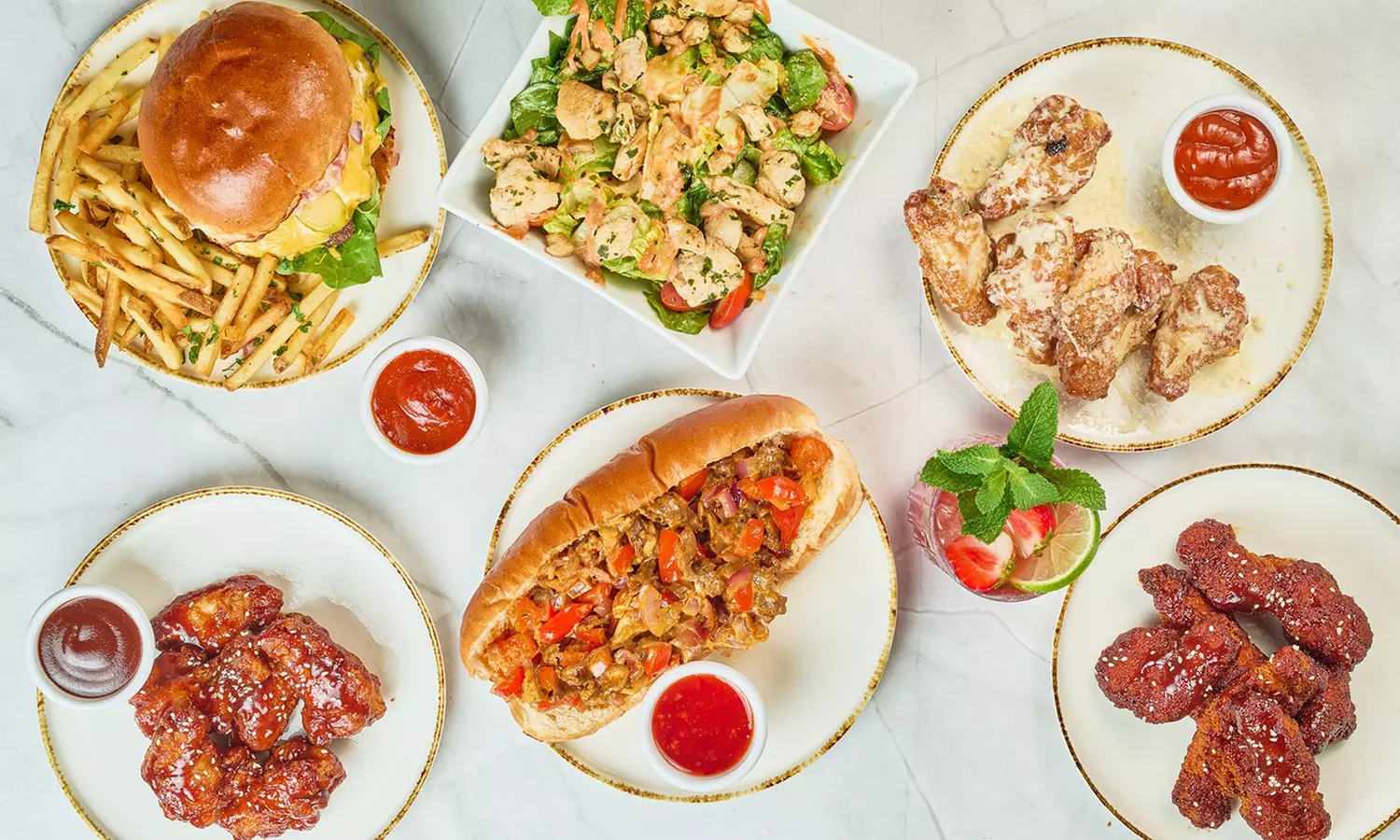 Burger nach Wahl inkl. Pommes & Softdrink für 1, 2 oder 4 Personen