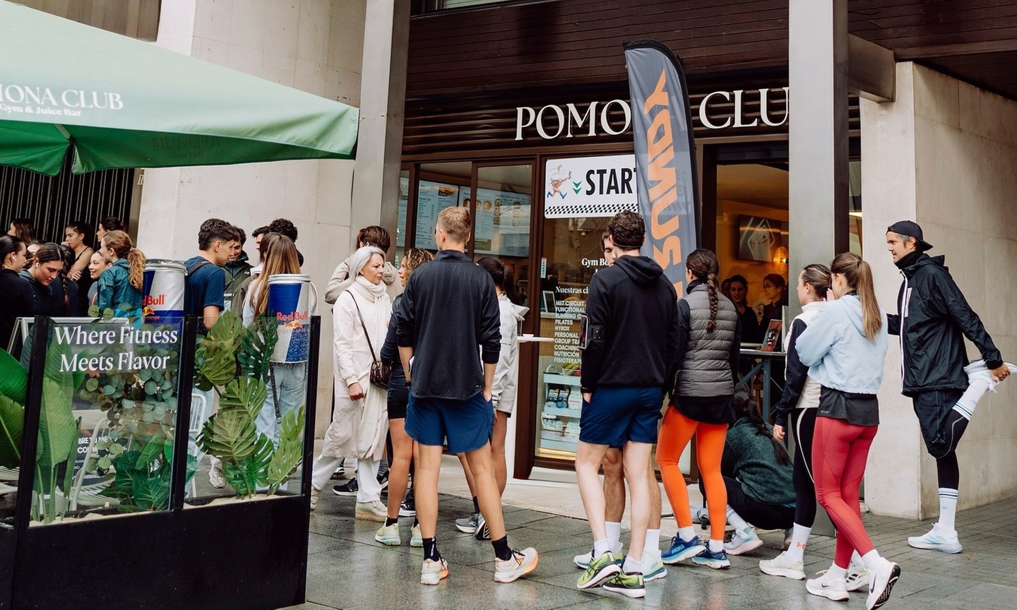 Running con bebida para 1 o 2 personas en Club Pomona