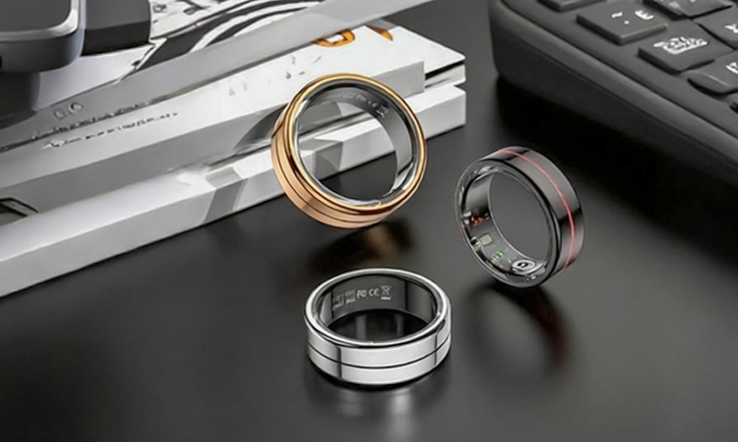 Smart Fitness Ring – Heart Rate, Sleep & Activity Tracker