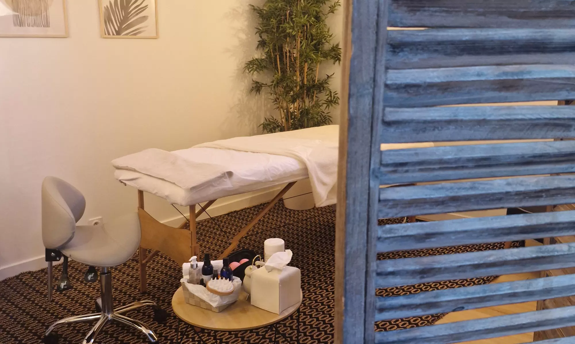 Massage relaxant visage et crâne ou soin rituel Kobido au choix