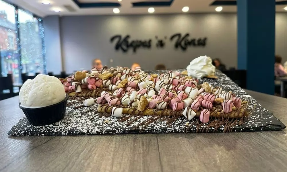 Treat Yourself to a Crepe, Waffle, Burrito, or Sundae