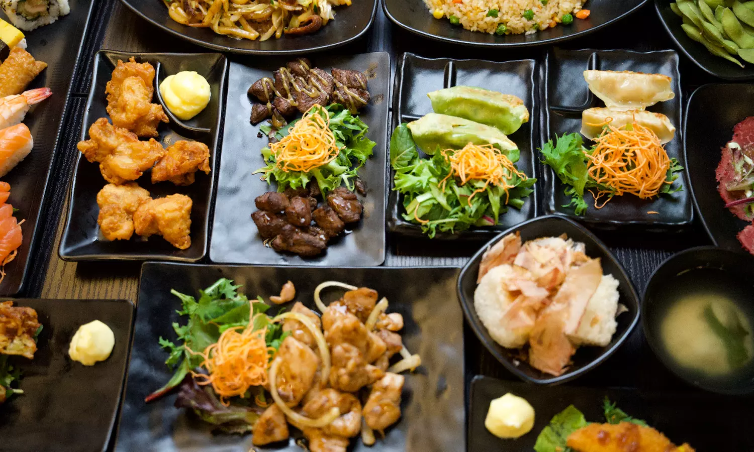 Okami Japanese Restaurant 15 Course Menu Sale