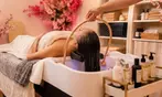Ein Verwöhnprogramm für Kopfhaut und Seele: 60 oder 90 Min. HeadSpa