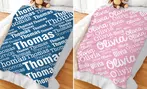 Personalized Kid’s Sherpa Blanket - Cozy Throw (Up to 50% Off)
