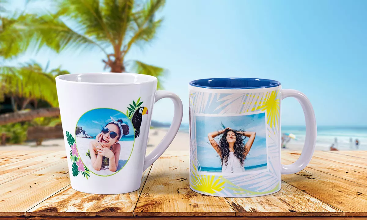 Gepersonaliseerde mok met foto