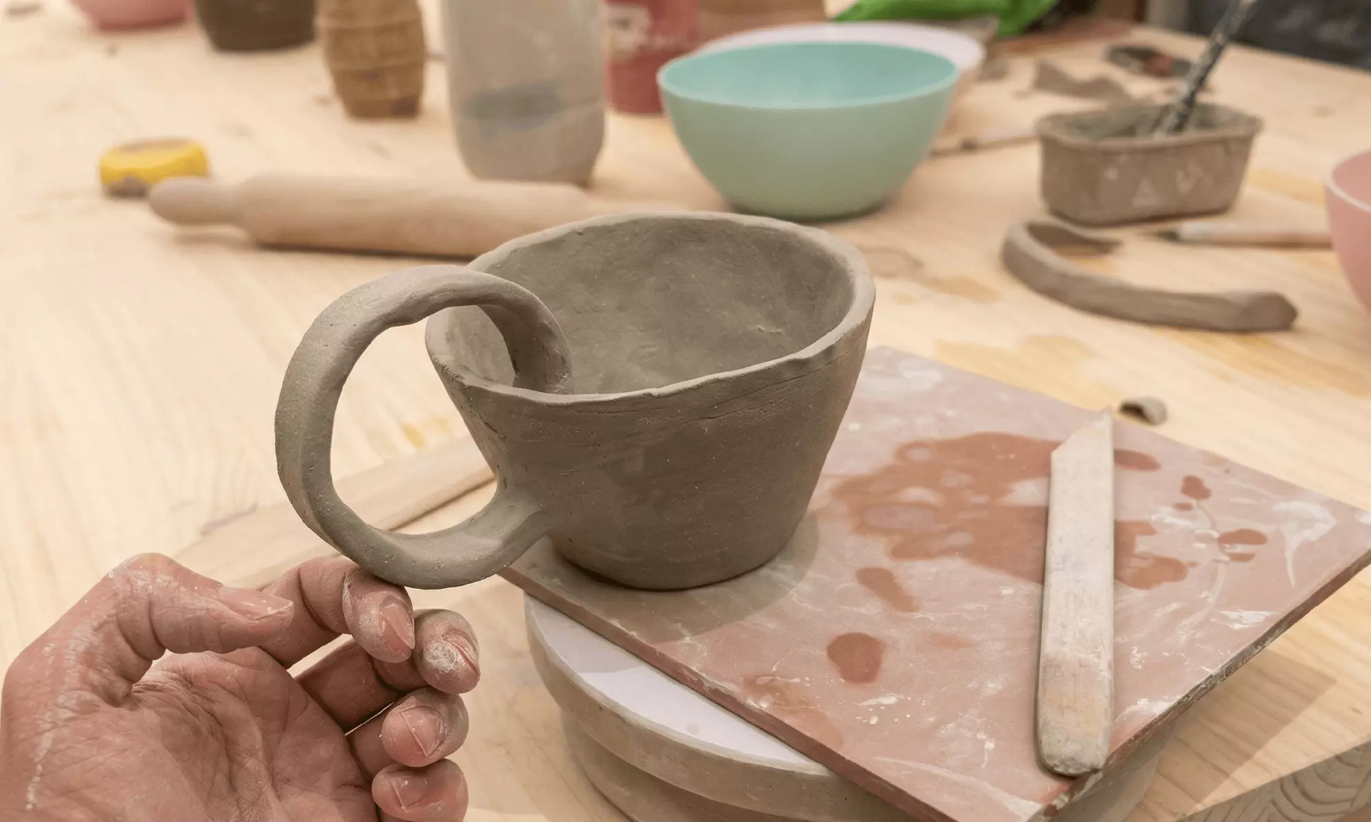 Taller de iniciación a la cerámica de 2 horas para 1 o 2 personas