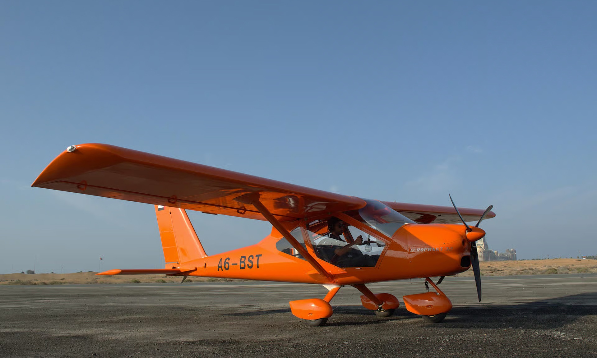 20, 30, or 60-Minute Microlight Flying Experience (Ras Al Khaimah)