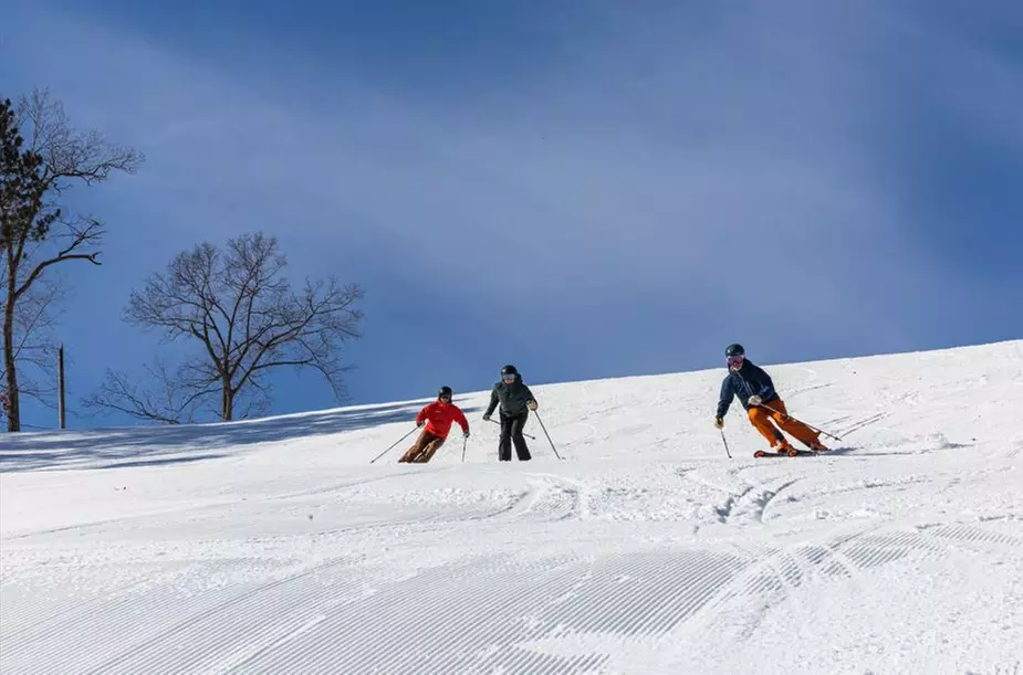 Learn To Ski or Snowboard Package in Taylors Falls, Minnesota with All Winter Gears Included
