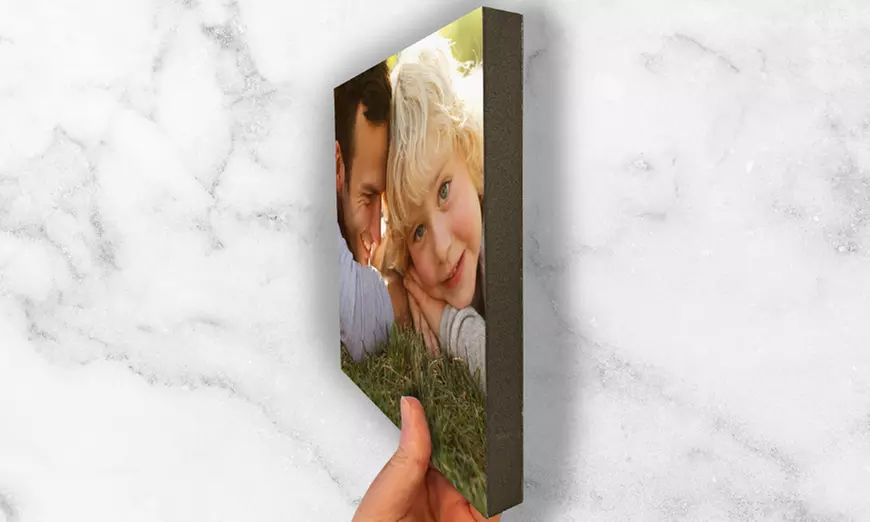 1, 3, 4, 5, 6, 9, 12, or 15 x Personalised Photo Tiles 20x20cm