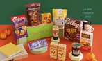 Caja sorpresa mensual de productos alimenticios